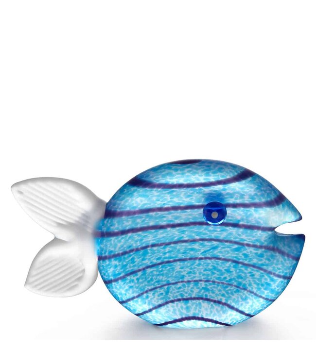 Borowski Glasobjekt Snippy Tall blau