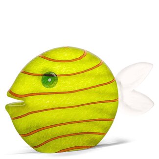 Glasstudio Borowski Borowski sculptuur Snippy Queen lime