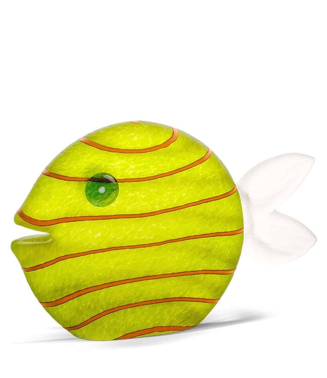Glasstudio Borowski Borowski sculptuur Snippy Queen lime