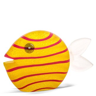 Glasstudio Borowski Borowski skulptur Snippy Queen Gelb