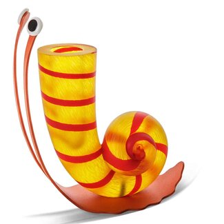 Glasstudio Borowski Borowski vaas Slow Jack geel