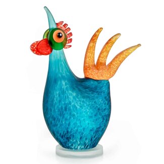 Glasstudio Borowski Borowski glaskunst Rufus blauw