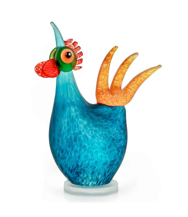 Glasstudio Borowski Borowski glaskunst Rufus blauw