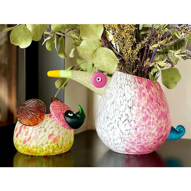 Borowski vase Pico weiß/rosa