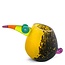 Borowski vase Pico gelb/schwarz