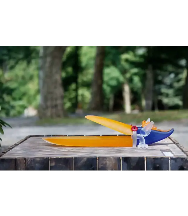 Glasstudio Borowski Borowski glaskunstschale Pelikan