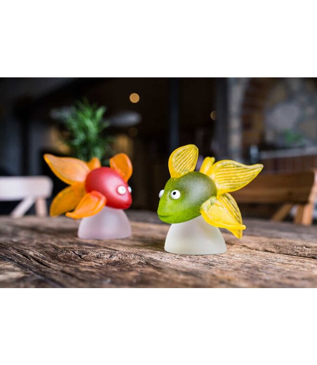 Borowski glaskunst Oranda Zitrone