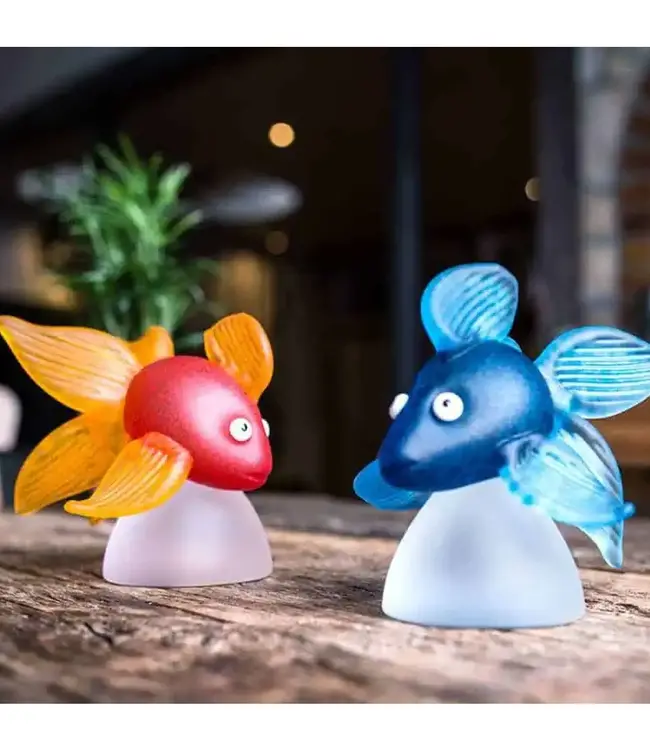 Borowski glaskunst Oranda Rot