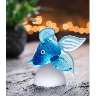 Glasstudio Borowski Borowski glaskunst Oranda blauw