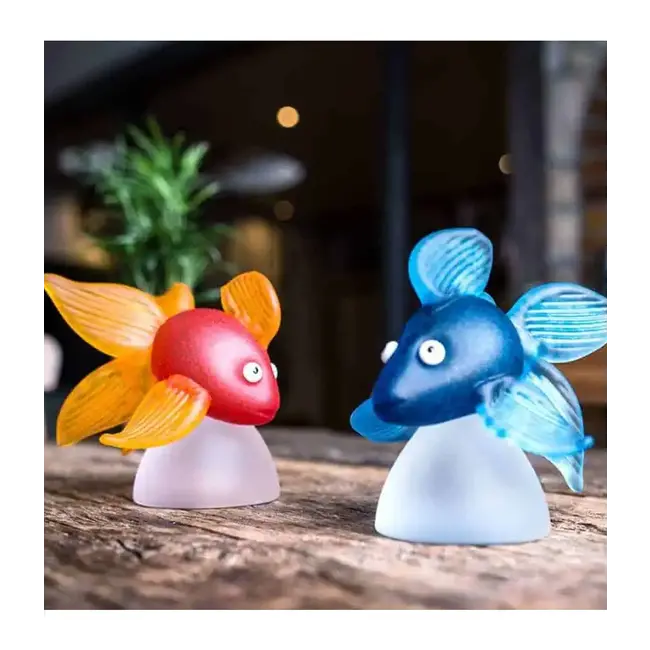 Borowski glaskunst werk Oranda