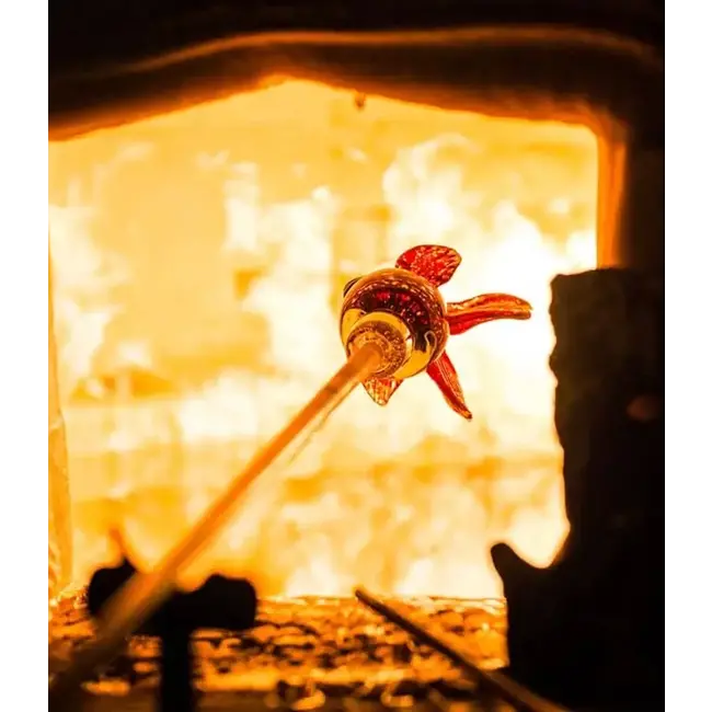 Borowski glaskunst werk Oranda