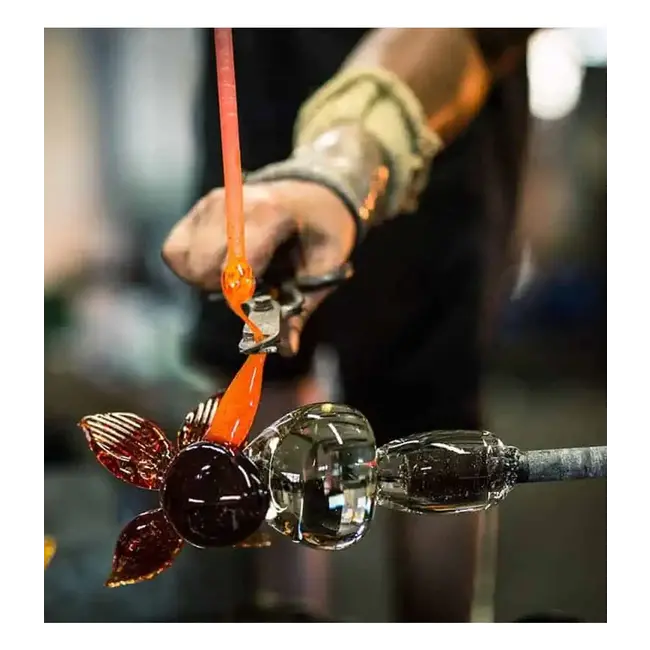 Borowski glaskunst werk Oranda