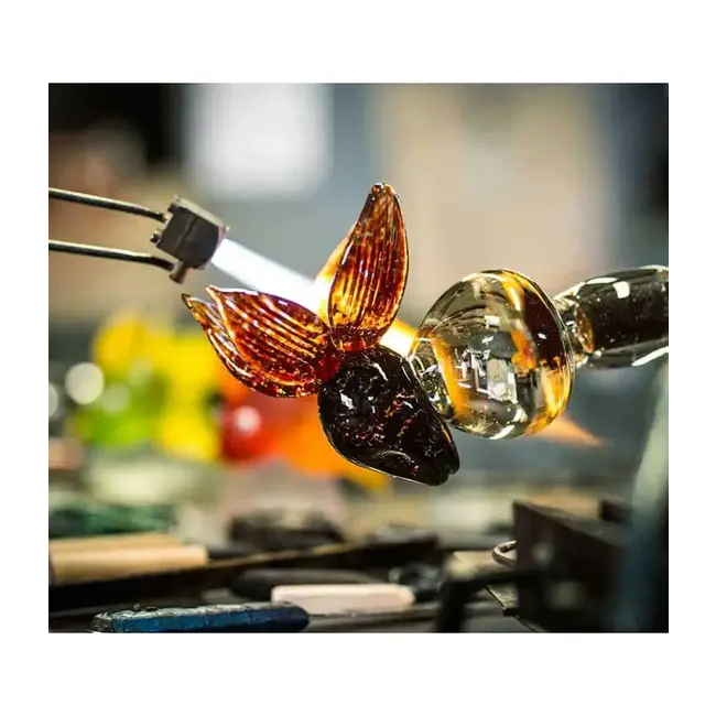 Borowski glaskunst Oranda Blau