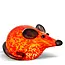 Glasstudio Borowski Borowski Briefbeschwerer Mick rot-orange