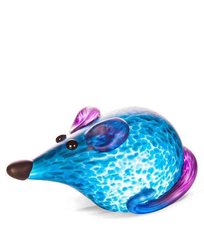 Glasstudio Borowski Borowski paperweight Mick blauw