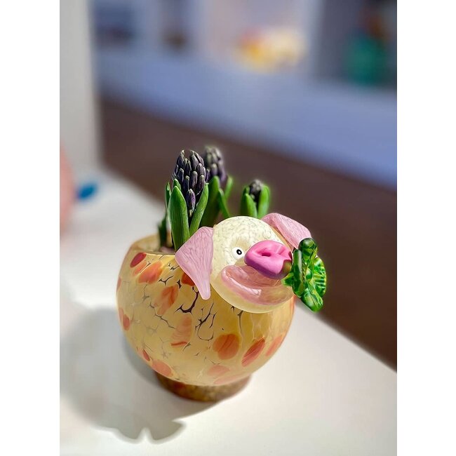 Borowski Glas schaal Lucky Pig