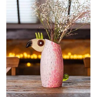 Glasstudio Borowski Borowski vase Loro weiß