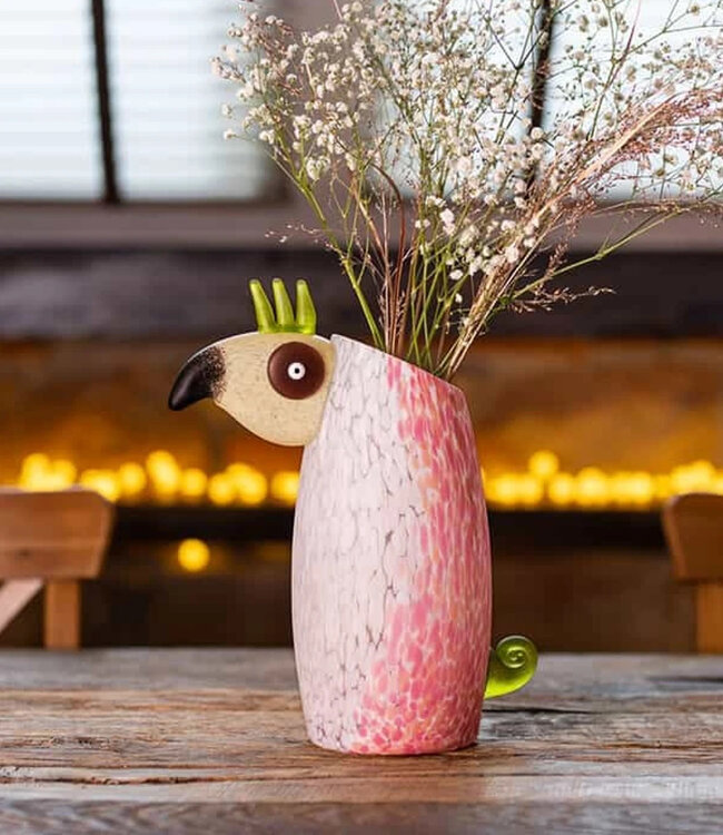 Borowski vase Loro weiß