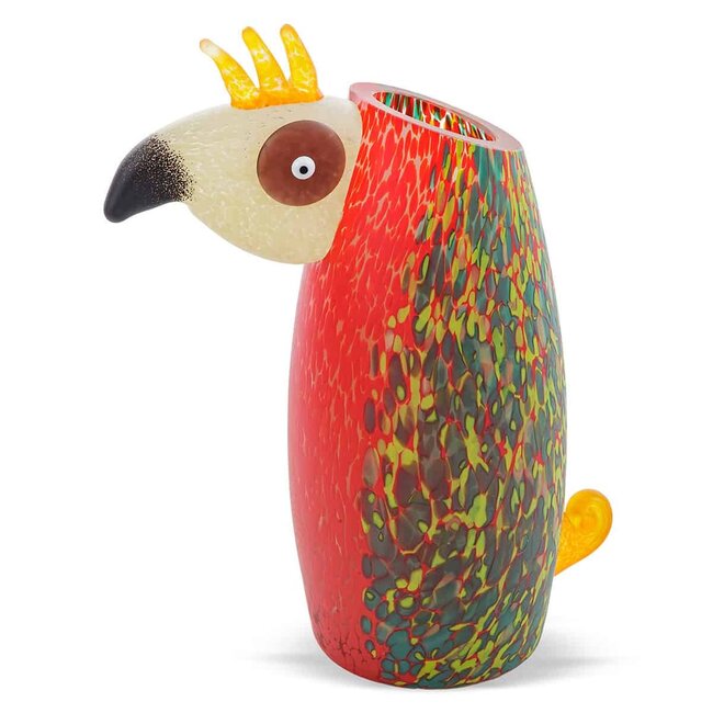 Borowski vase Loro Rot