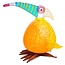 Glasstudio Borowski Borowksi tuinlamp Tukano oranje/lime