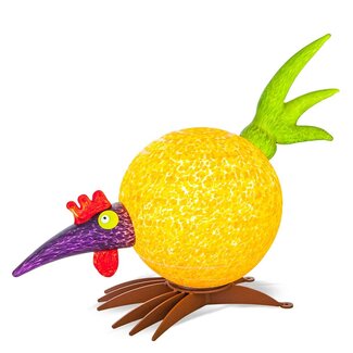 Glasstudio Borowski Borowski lichtobject Trulla oranje