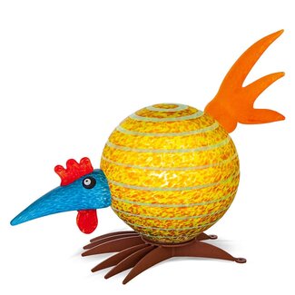 Glasstudio Borowski Borowski lichtobject Trulla olijf