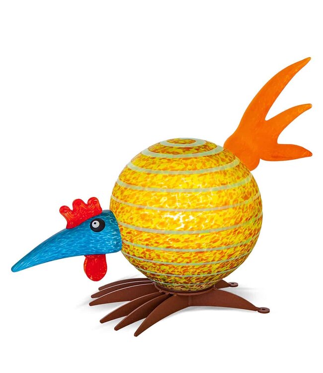 Glasstudio Borowski Borowski lichtobject Trulla olijf