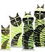 Glass Studio Habrat Habrat - Glazen beeldje Kat lime