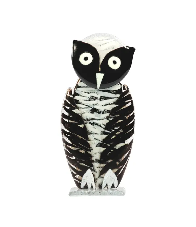 Glass Studio Habrat glazen uil