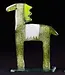 Glass Studio Habrat Habrat - Glazen paard, lime