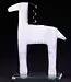 Glass Studio Habrat Habrat - Glazen paard, wit