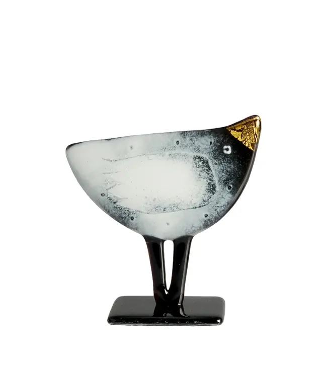 Habrat - Goldener Vogel schwarz/weiß