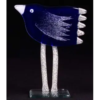 Habrat Glass - Maciej Habrat Habrat - Glazen vogel H20cm, vele kleuren