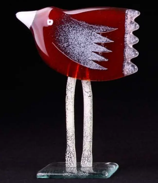 Studio Habrat glazen vogel groot