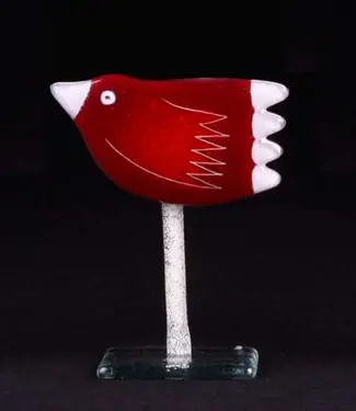 Glass Studio Habrat Habrat - Glazen vogel H14cm