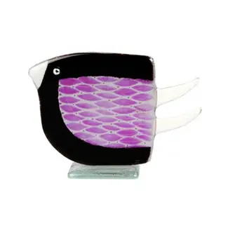 Glass Studio Habrat Studio Habrat - Birdie, paars
