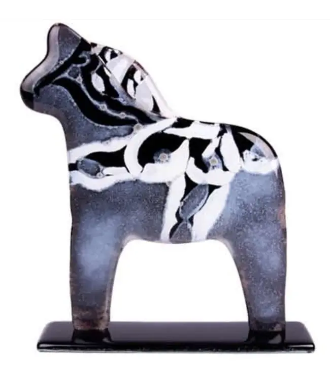 Habrat Glas schwedisches Pferd