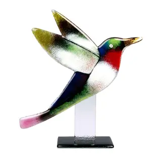 Habrat Glass - Maciej Habrat Habrat - Hummingbird gold