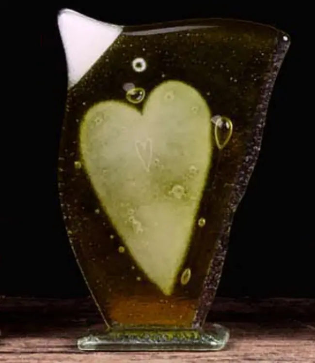 Habrat glazen vogel Love Bird