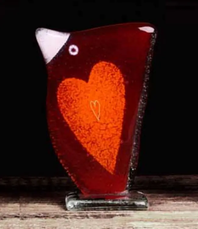 Habrat gläserner Vogel Love Bird