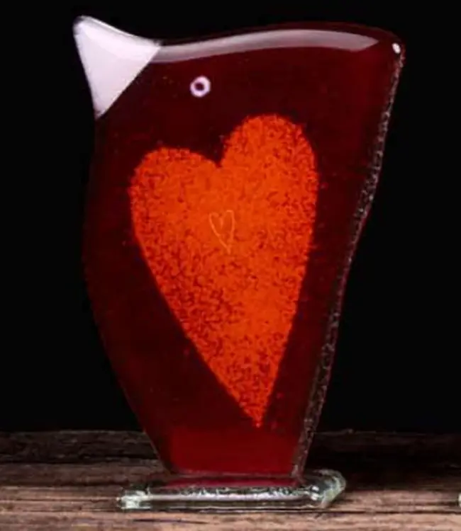 Habrat glazen vogel Love Bird