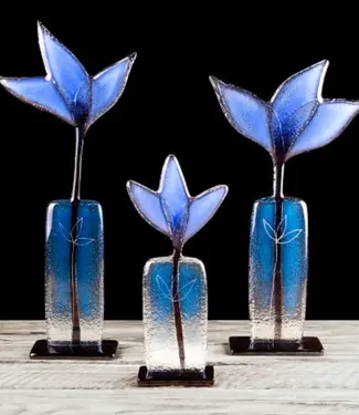 Glass Studio Habrat Habrat - Wiesenblume, blau Glass Studio Habrat Habrat - Wiesenblume, blau