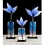 Glass Studio Habrat Habrat - Wiesenblume, blau