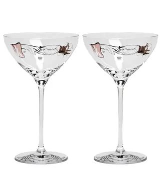 Sara Woodrow Kosta Boda coupe You & Me Together (2-pack)