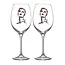 Sara Woodrow Kosta Boda wijnglas Hold You (2-pack)