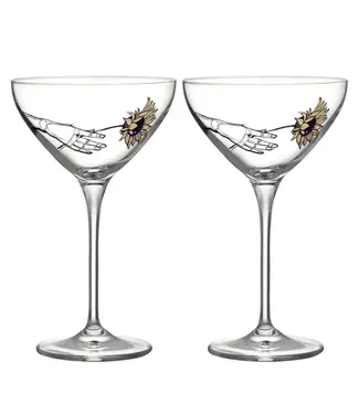 Sara Woodrow Kosta Boda coupe All for you (2-pack)