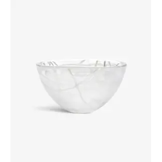 Anna Ehrner Kosta Boda schaal Contrast wit