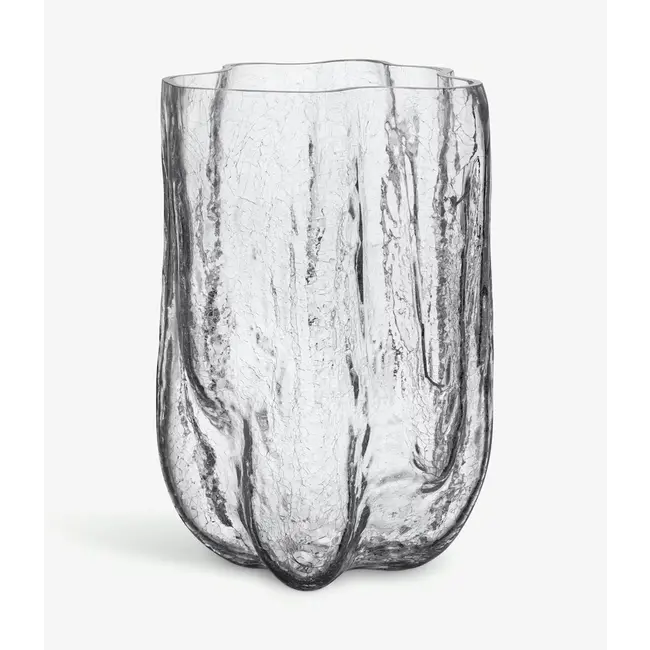 Kristallen vaas Crackle