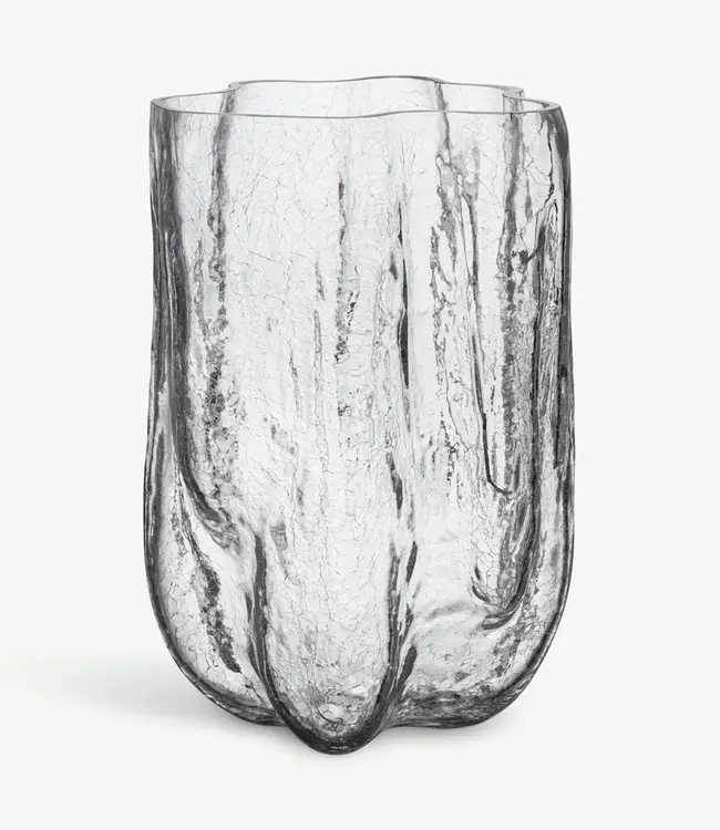 Kristallvase Crackle