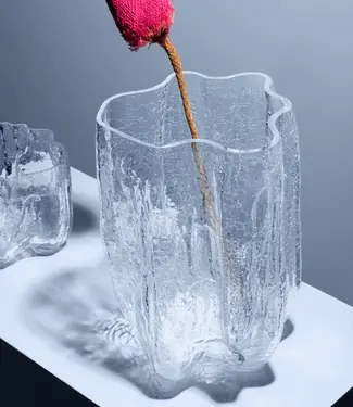 Åsa Jungnelius Kosta Boda vaas Crackle helder